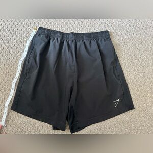 Gymshark Men’s Medium Black Athletic Shorts